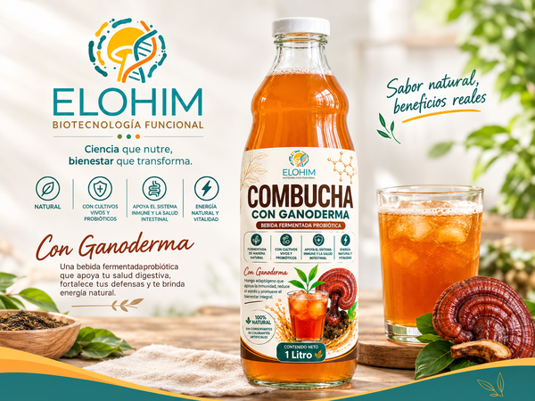 KOMBUCHA CON GANODERMA